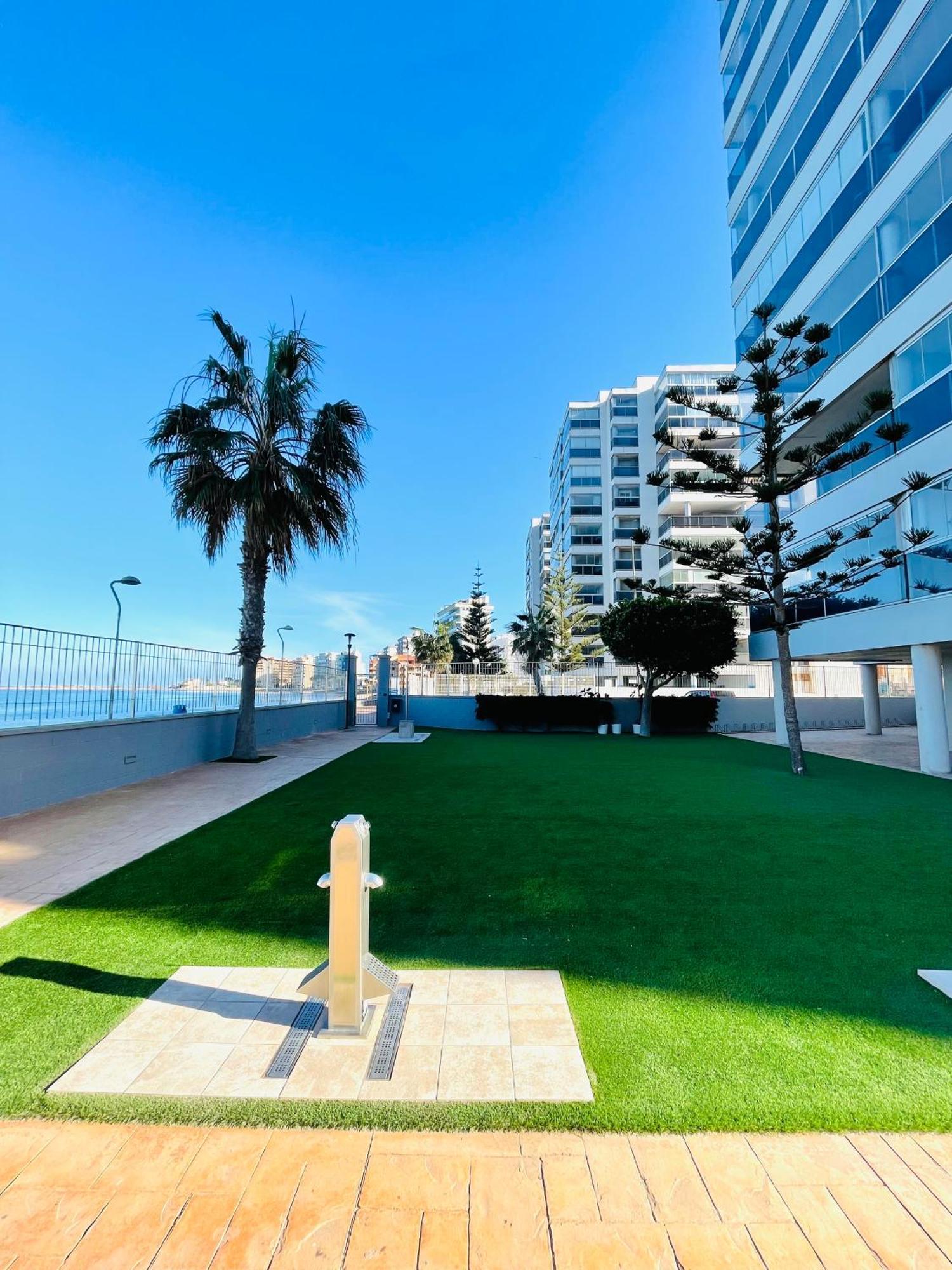 Apartamento En Primera Linea Con Vistas A La Playa Ensenada Del Esparto Del Residencial Vina Del Mar Apartment La Manga del Mar Menor Exterior photo